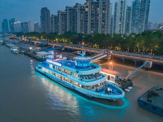 瓯江夜游