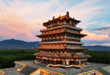 鹳雀楼景点图片