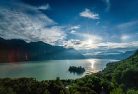 巴松措景点图片