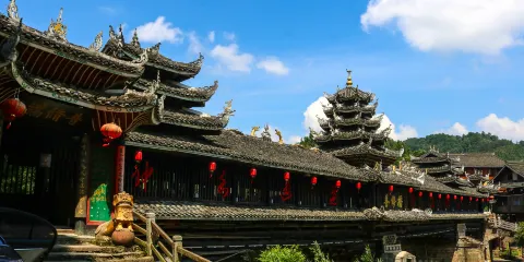 通道皇都侗民族文化村