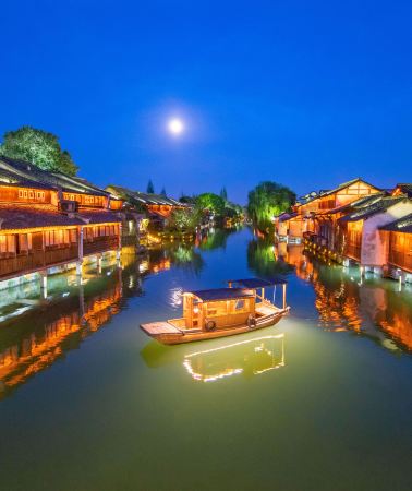 5D4N • Shanghai + Hangzhou + Suzhou + Shaoxing + Wuzhen: Local eSIM Card Gift & High-Speed Rail Ticket Reservation