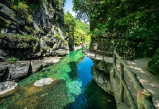 石台牯牛降景点图片