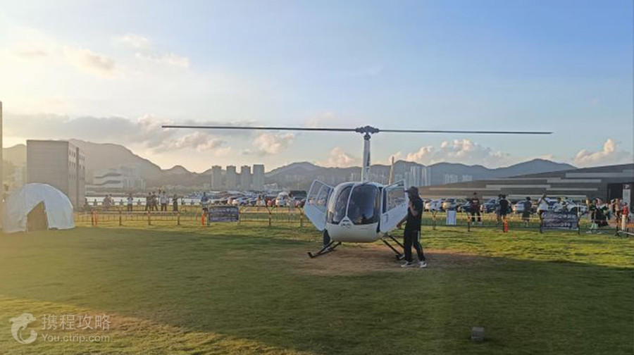 珠海直升機日月貝空中遊覽基地