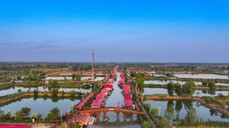 微山湖渔家水街景区