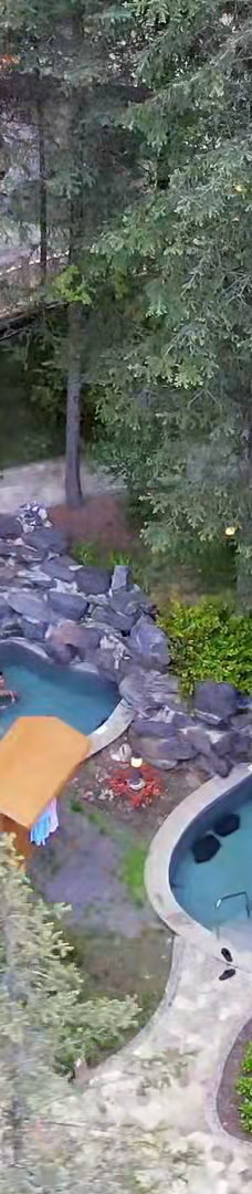 毕棚沟娜姆湖森林暖池温泉-理县