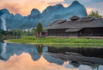 桂林银子岩一日游【银子岩+世外桃源+遇龙河人工竹筏漂流】【纯玩无套路】