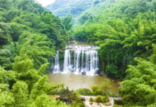四洞沟景区景点图片