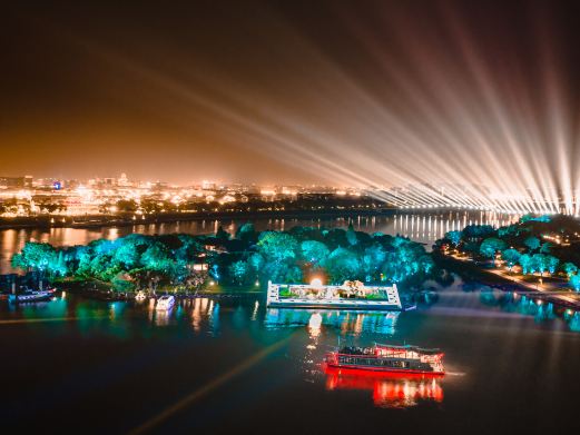 信安湖夜游