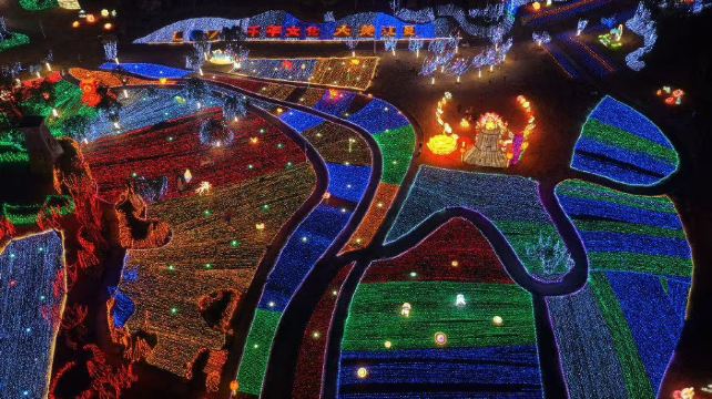 武汉·江夏里首届非遗花灯大庙会