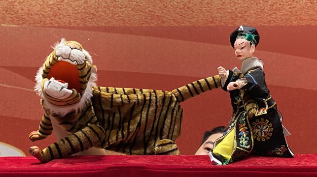 泉州西街掌中木偶戏表演