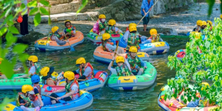 安吉天目山漂流