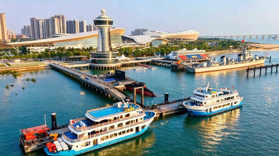 湛江白海豚游船