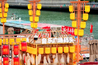 成都夜游锦江(音乐广场码头)
