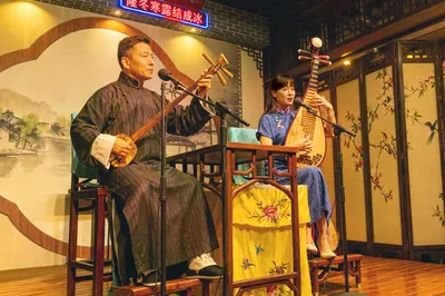 苏州评弹表演