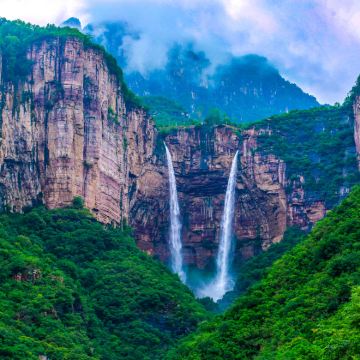 河南宝泉大峡谷一日游【景区交通车30自理+含门票】