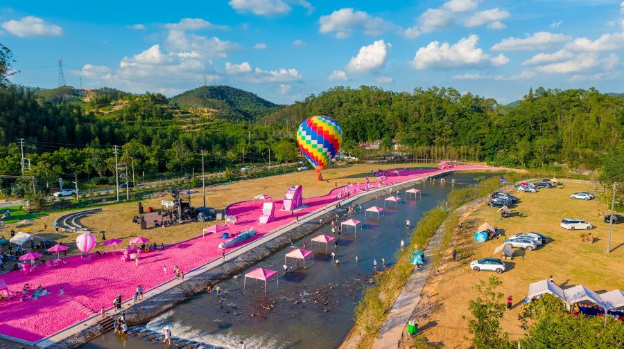 皂幕·粉砂溪畔