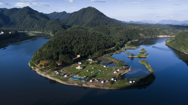 皖南徽水河竹筏探秘