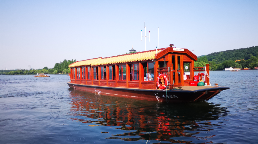 西湖外事游船