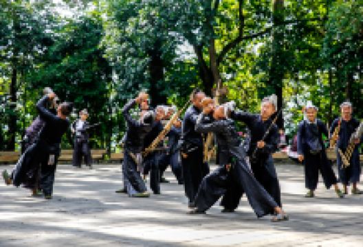 岜沙苗寨景点图片