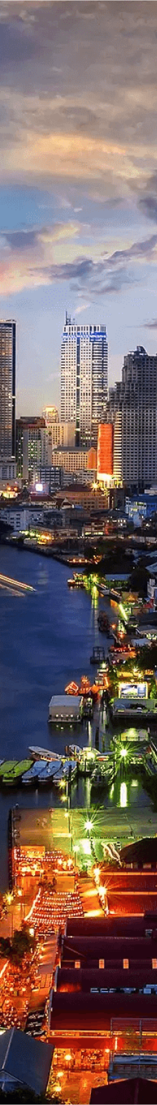 曼谷夜市摩天轮-曼谷