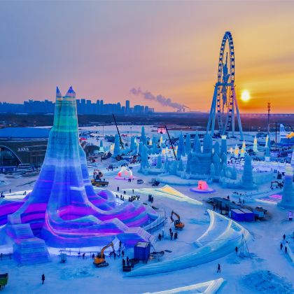 哈尔滨+漠河+齐齐哈尔+海拉尔+满洲里8日7晚拼小团