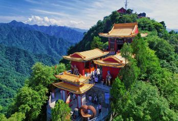 陕西西安终南山南五台景区一日游【一句向云端，便来到这云雾间】【风吹又日晒，自由又自在，山里的风景是与世隔绝的温柔】