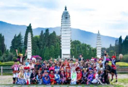 云南民族村景点图片