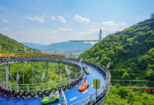 垂云通天河景点图片