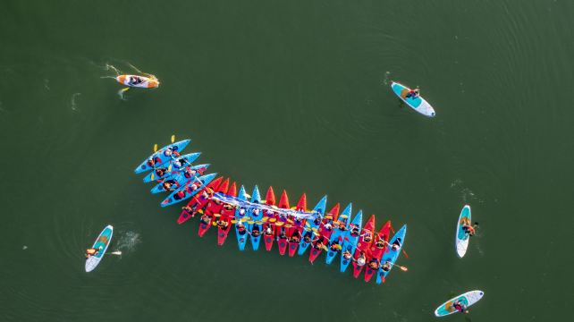 两寺渡公园银河桨板营地