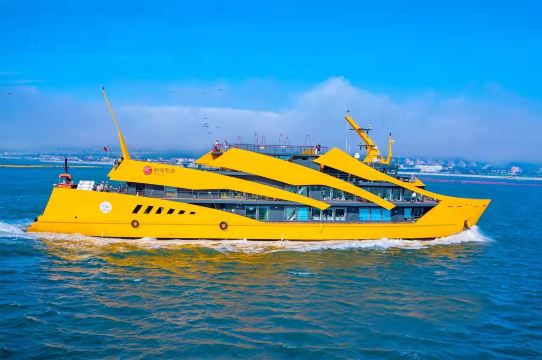 长岛海上游