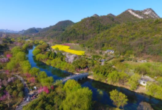 花溪国家城市湿地公园十里河滩景区景点图片