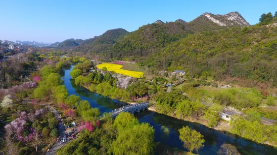 花溪國家城市濕地公園十裡河灘景區