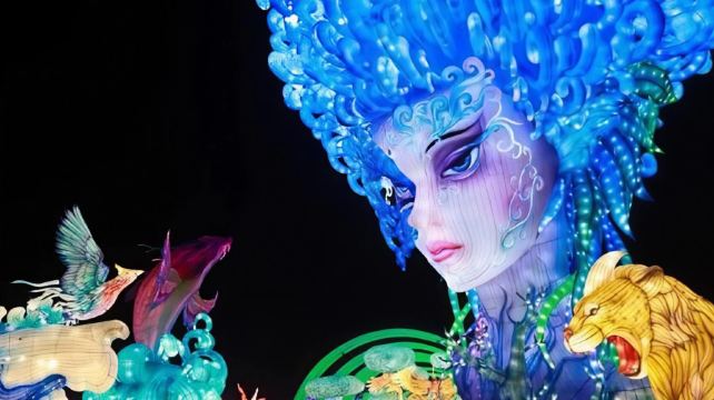 颐高新春灯会冰雪大世界