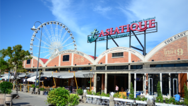 曼谷夜市摩天輪