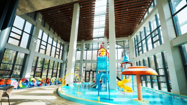 长白山临溪火山温泉