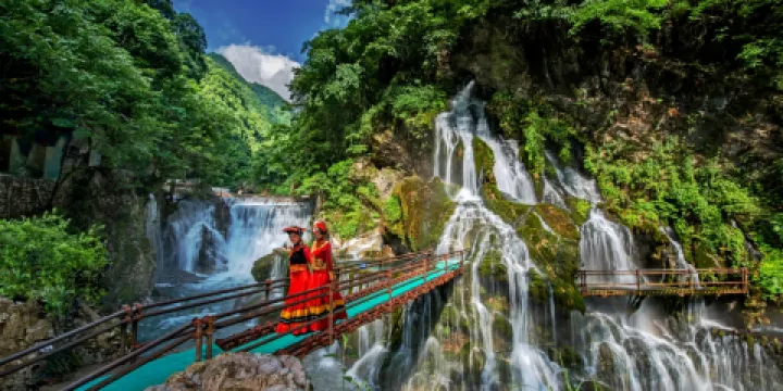 螺髻九十九里温泉瀑布風景區