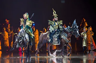 大型山水实景演艺《烽烟三国》