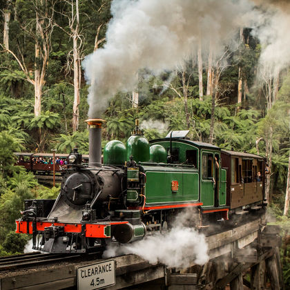 澳大利亚墨尔本普芬比利蒸汽火车+菲利普岛一日游