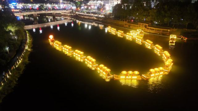 泰宁十里金溪夜游