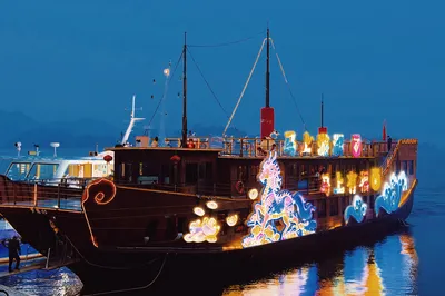 千岛湖夜游