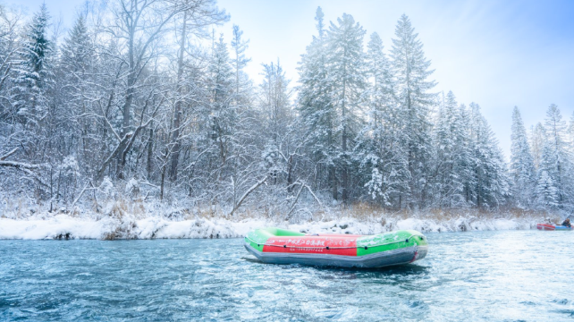 长白山白溪漂流
