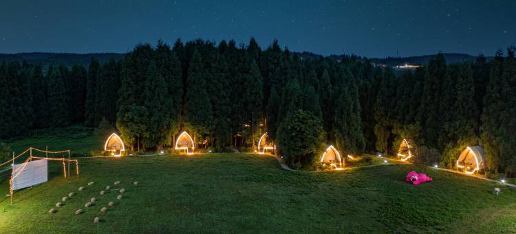 小山丘仙女山自然营地图片