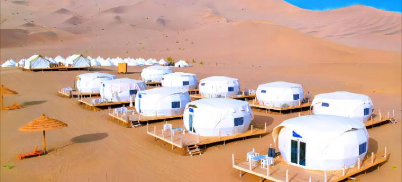 敦煌梵途旅游沙漠露营基地图片