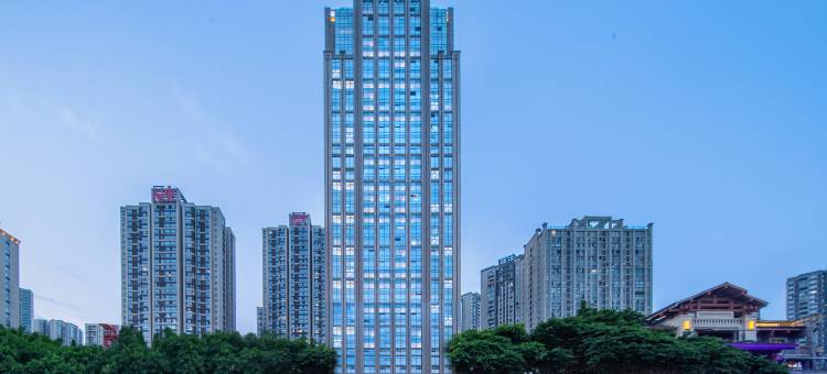 杰夫杰夫高空江景酒店(重庆北滨路鎏嘉码头店)图片