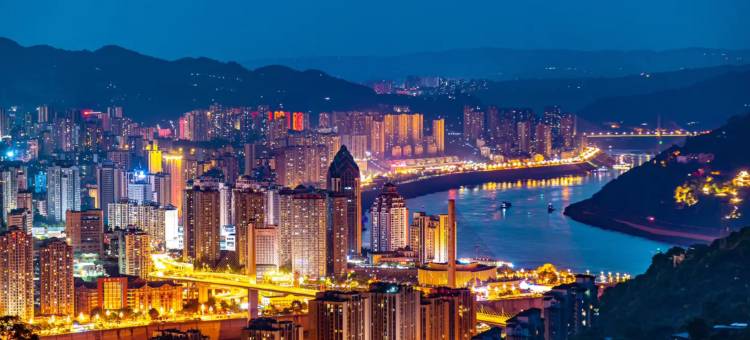 澜庭高空江景酒店(涪陵泽胜中央广场店)图片