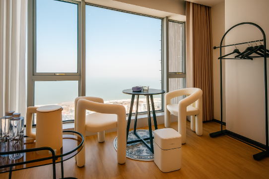 烟台•海阁云舍｜SeaviewWwmmProjectionRo定制感民宿(滨海广场店)图片