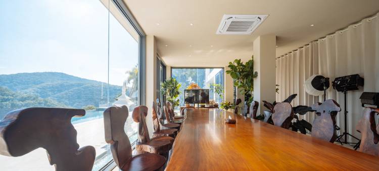 花筑·曼古森氧丨SecludednessVilla悬壁崖边泳池·野奢疗愈森墅图片