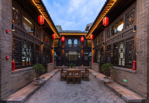 平遥贤宅聚公馆外景图