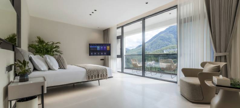 安吉屿川滑雪温汤美墅图片