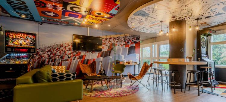 民宿酒店里尔维尔讷夫达斯克大球场(B&B HOTEL Lille Villeneuve d'Ascq Hôtel de Ville)图片